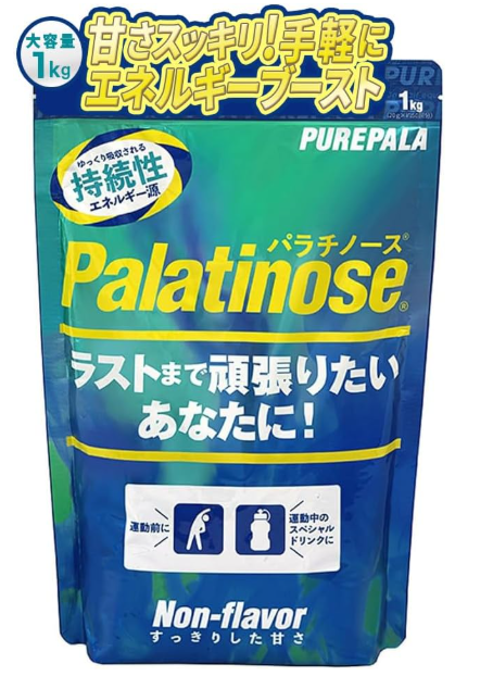 スプーン印 ピュアパラチノース パッケージ ロードバイク 補給食