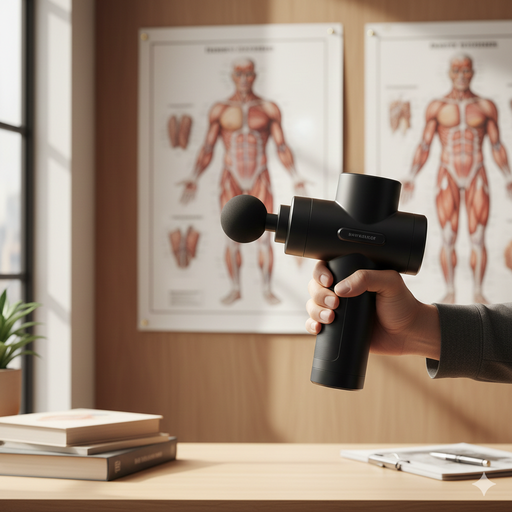 マッサージガン　ロードバイク