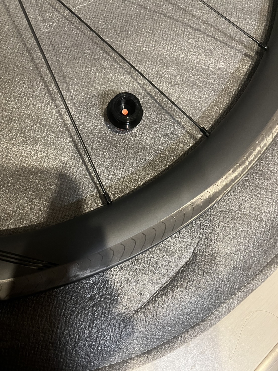 elitewheels edge　オレンジ　キャップ